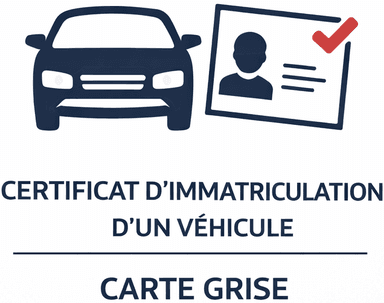 Carte grise / Certificat d'immatriculation d'un véhicule