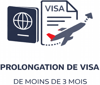 Prolongation de visa de moins de 3 mois