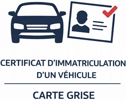 Carte grise / Certificat d'immatriculation d'un véhicule